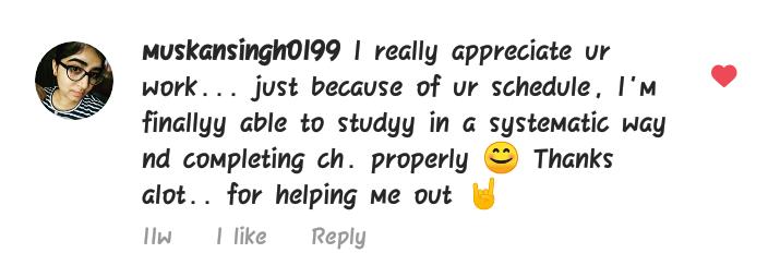 Review from Muskan Singh, a NEETshala student