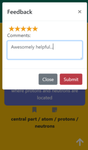 feedback